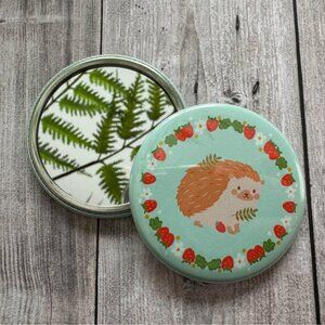 2.25" Pocket Mirror - Hedgehog